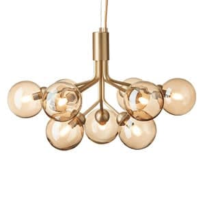 Luxury chandeliers in Scandinavian style from Denmark