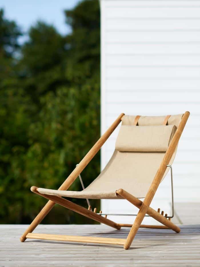 Садовое кресло лежак Skargaarden H55